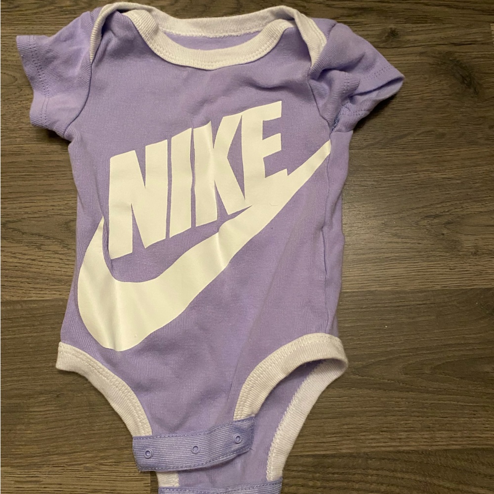0-6 month nike onesie